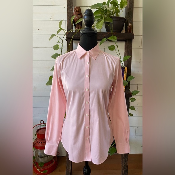 Brooks Brothers: Pink Fitted Button Down Shirt - Picture 5 of 17
